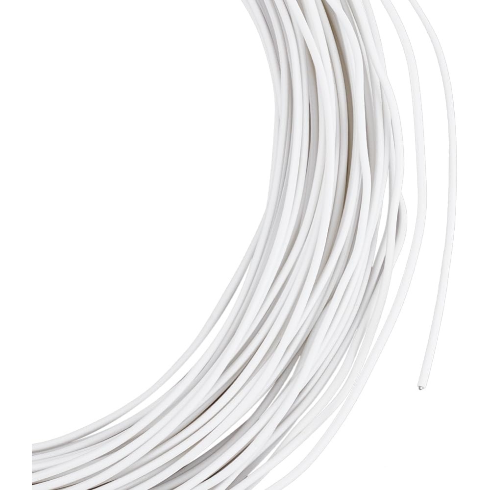 Sewing Art - 30m White Millinery Wire 2mm Diameter