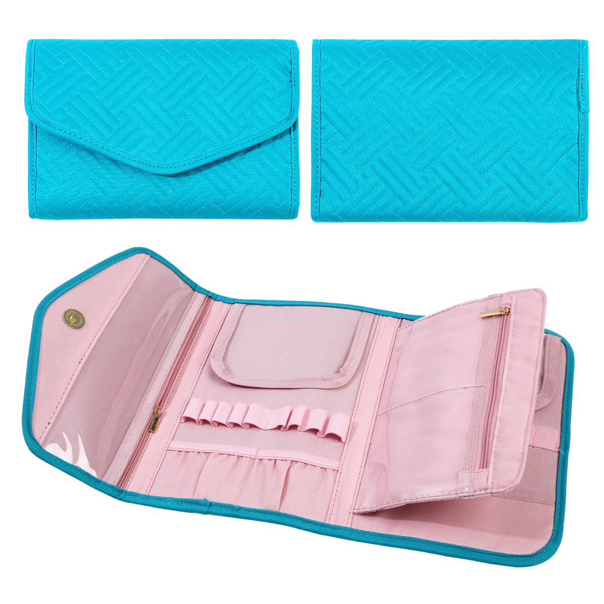 Sewing Tas - Portable Crochet Hooks Organizer Roll Foldable