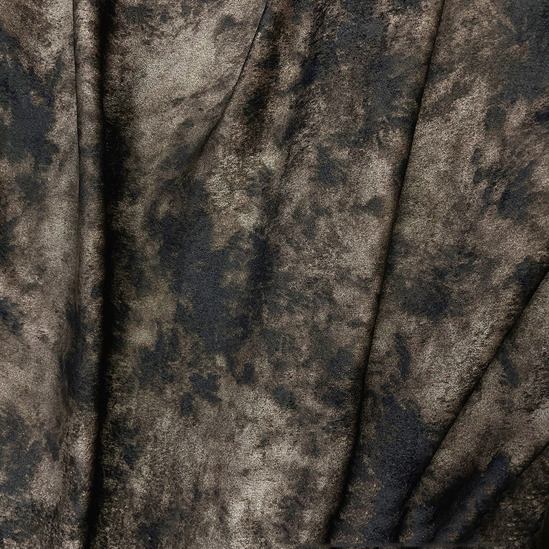 Sewing Tie Dye - Retro Bronzing Tie Dye Fashion Fabric