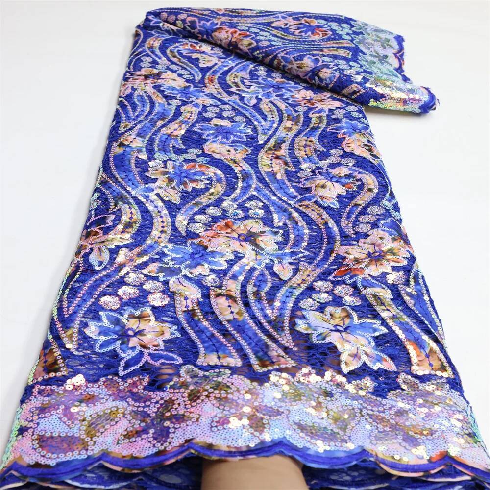 Sewing Net - Newest Velvet Lace Fabric African Lace