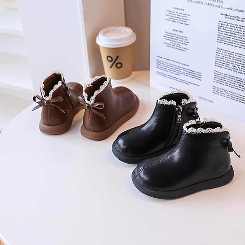 Sewing Gt - 2024 New Autumn Children Boots Leather