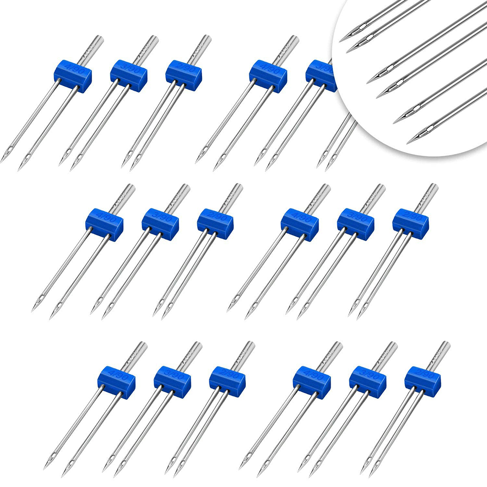 3-9Pcs Sewing Machine Twin Nee - đánh giá và giá Twin Needle Stretch