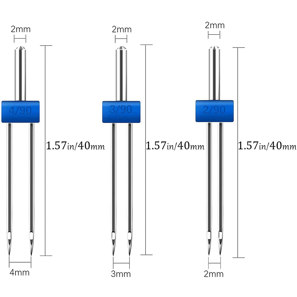 3PCS Sewing Double Twin Needle - đánh giá và giá Twin Needle Stretch