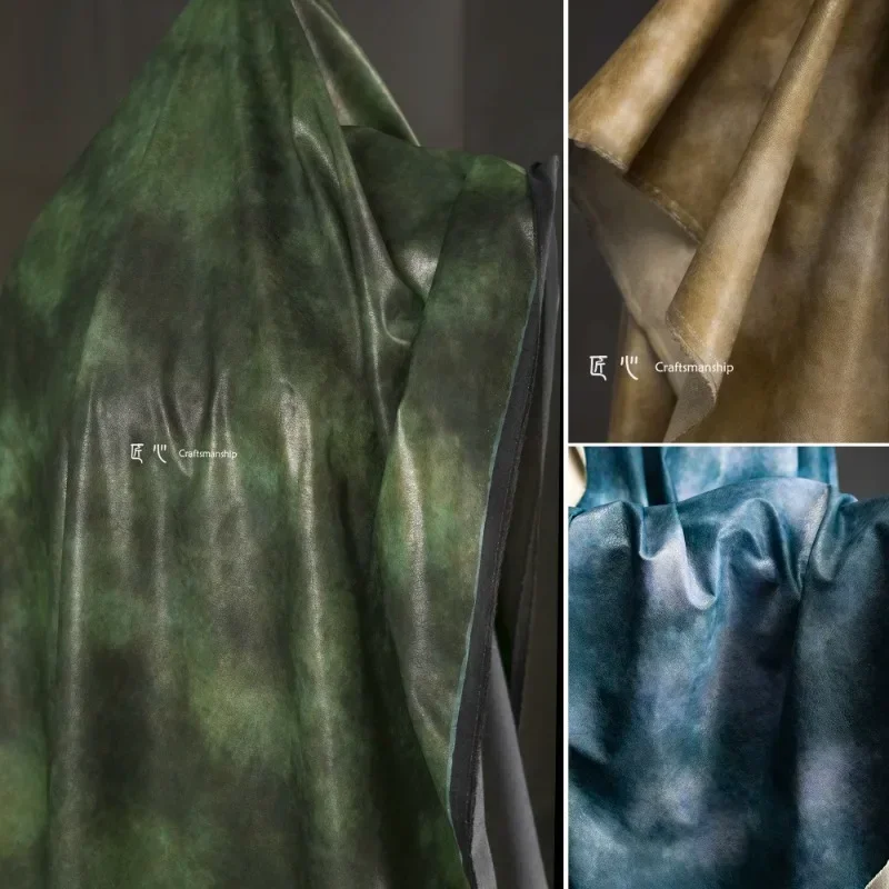 Soft Retro Tie Dye Deep Camel  - đánh giá và giá Sewing Tie Dye