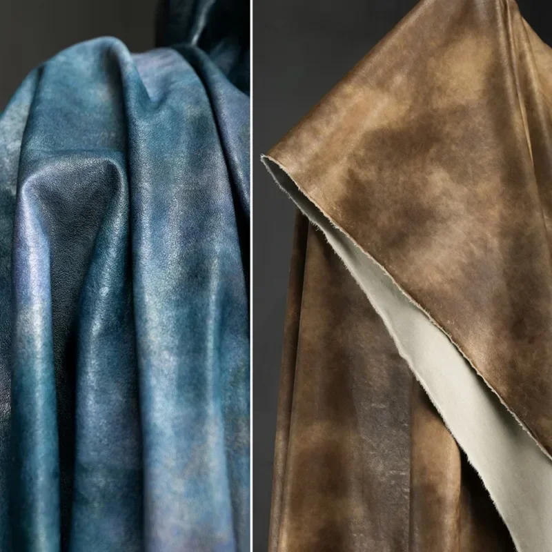 Soft Retro Tie Dye Deep Camel  - đánh giá và giá Sewing Tie Dye