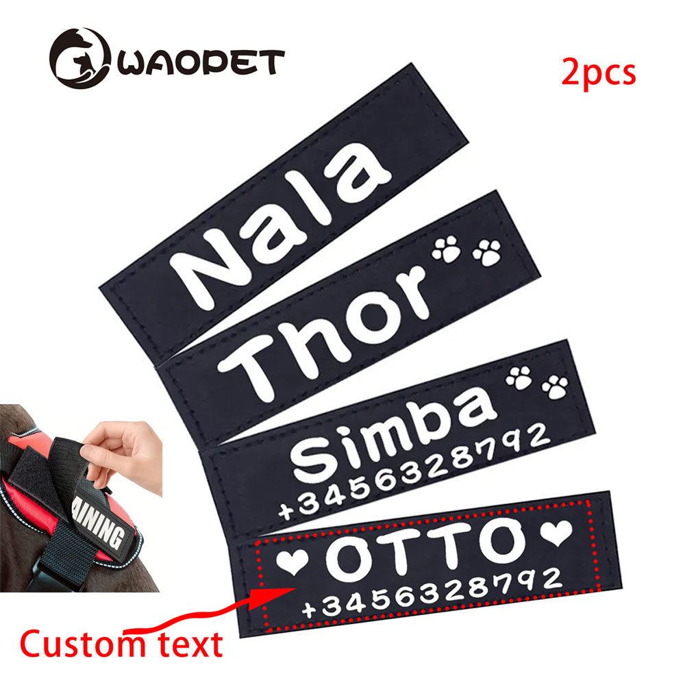 Custom Dog ID Tags For Harness - đánh giá và giá Sewing Label