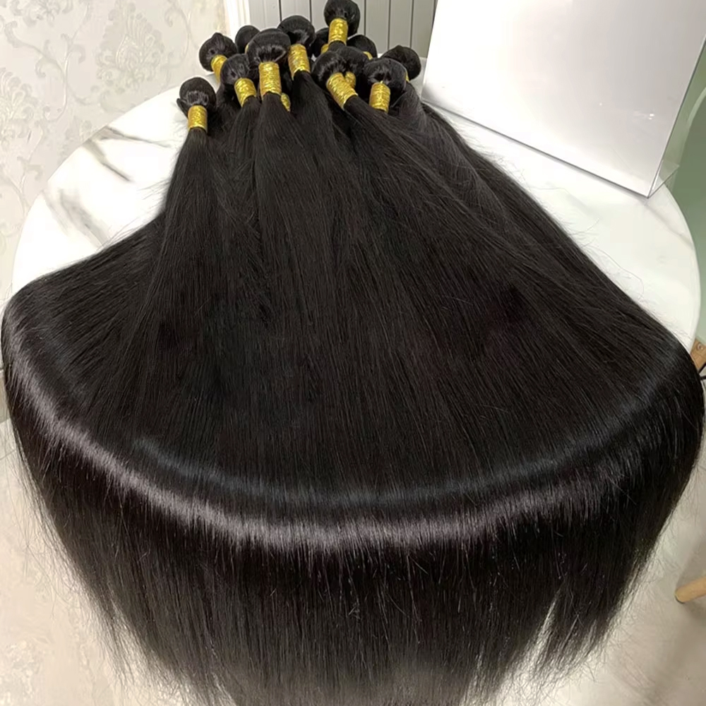 Indian Human Hair Bundles Bone - đánh giá và giá Sewing Technology