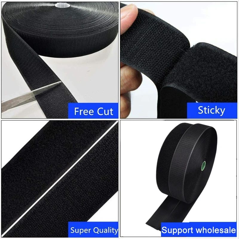 1-10M Hook and Loop Tape Nylon - đánh giá và giá Velcro Sew On