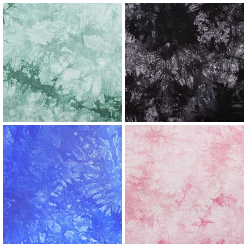 Tie-dye Thin Cotton Linen Fabr - đánh giá và giá Sewing Tie Dye
