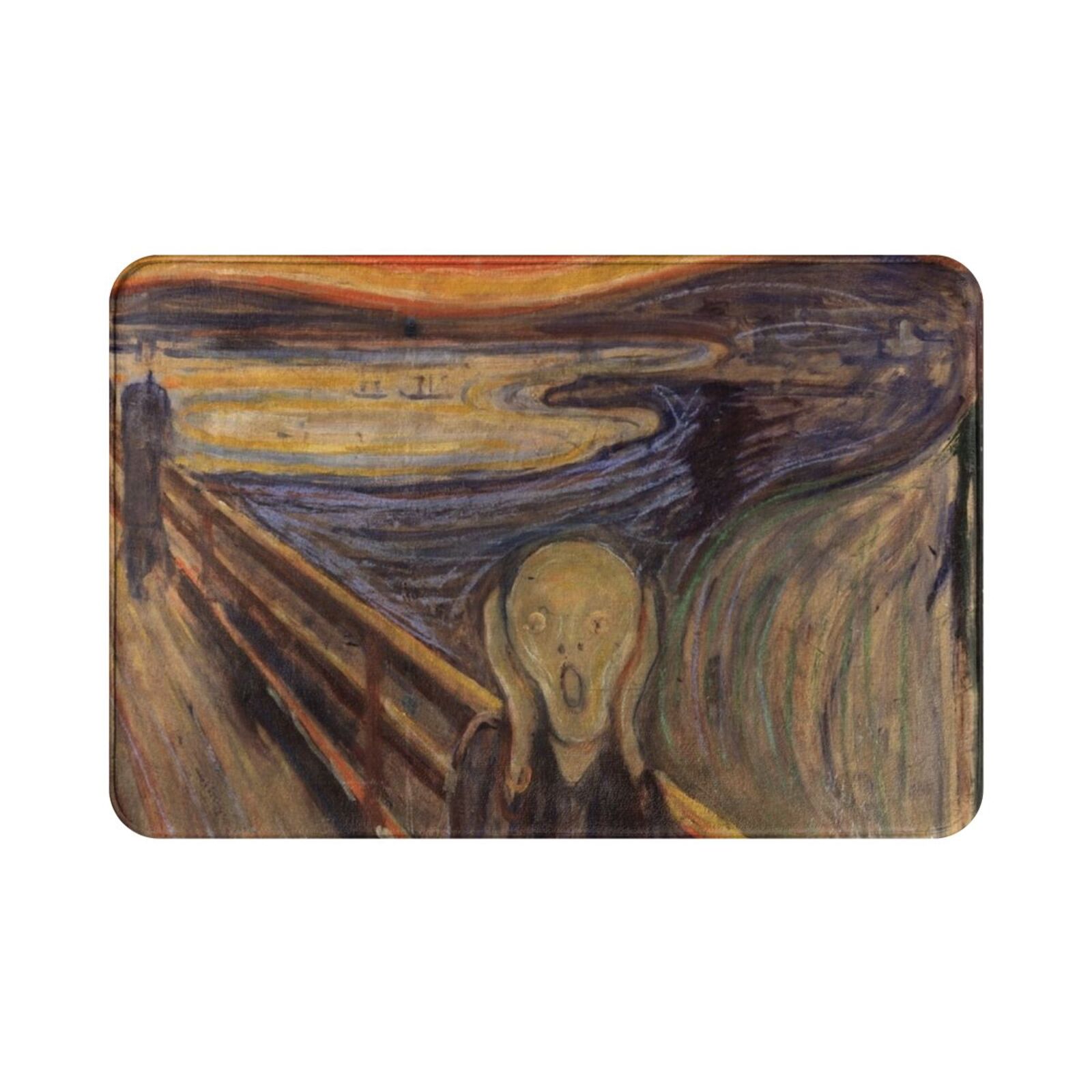 Munch's Scream Carpet Mat Rug  - đánh giá và giá Century Textile & Sewing Supply Saskatoon Sk