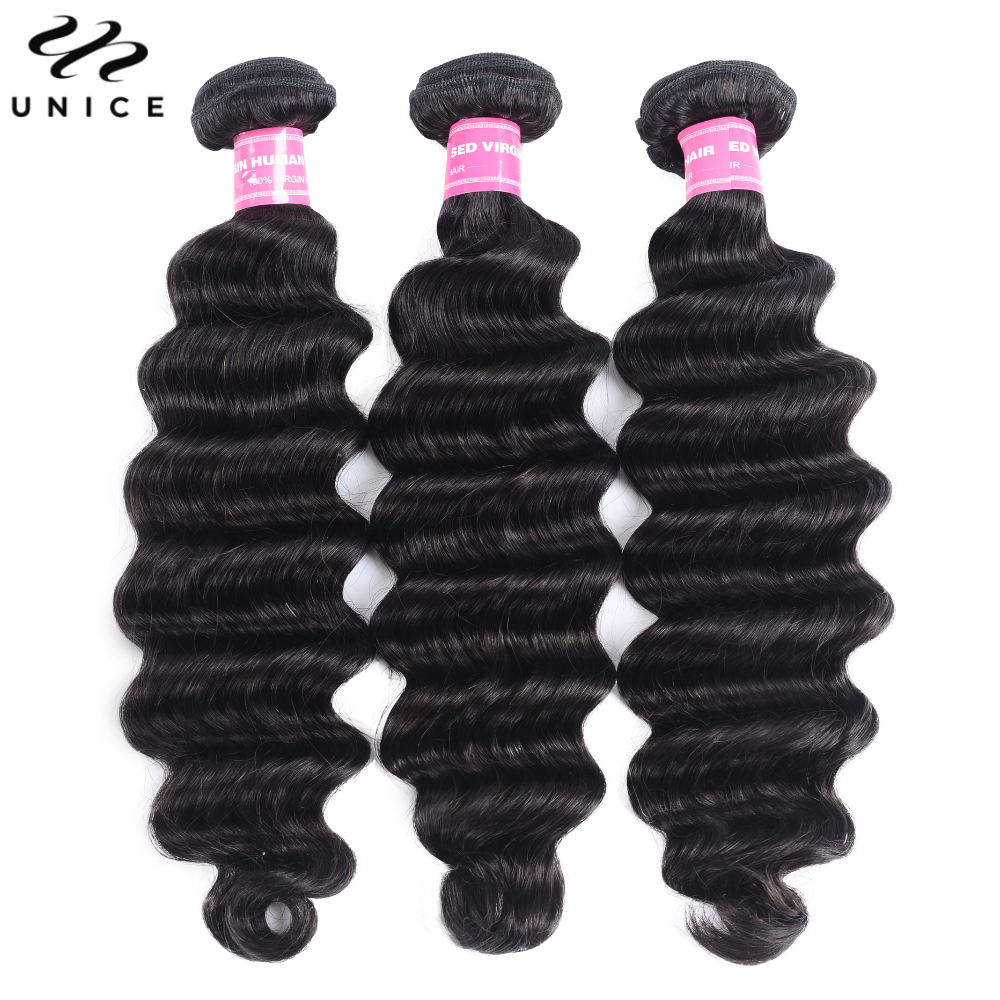 UNice Hair Loose Deep Wave Bun - đánh giá và giá Sewing Lab