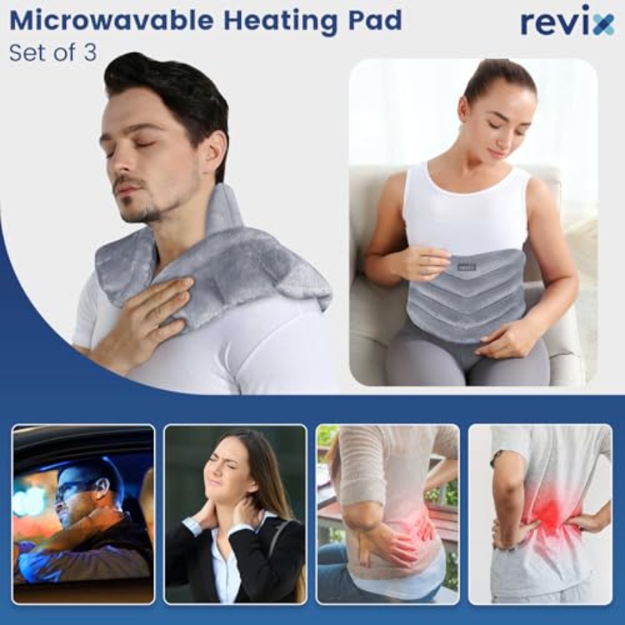 Microwave Heating Pad for Neck - đánh giá và giá Shoulder Pad Set In