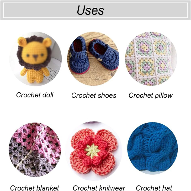 4 Pcs Stainless Steel Crochet  - đánh giá và giá Sewing Tas