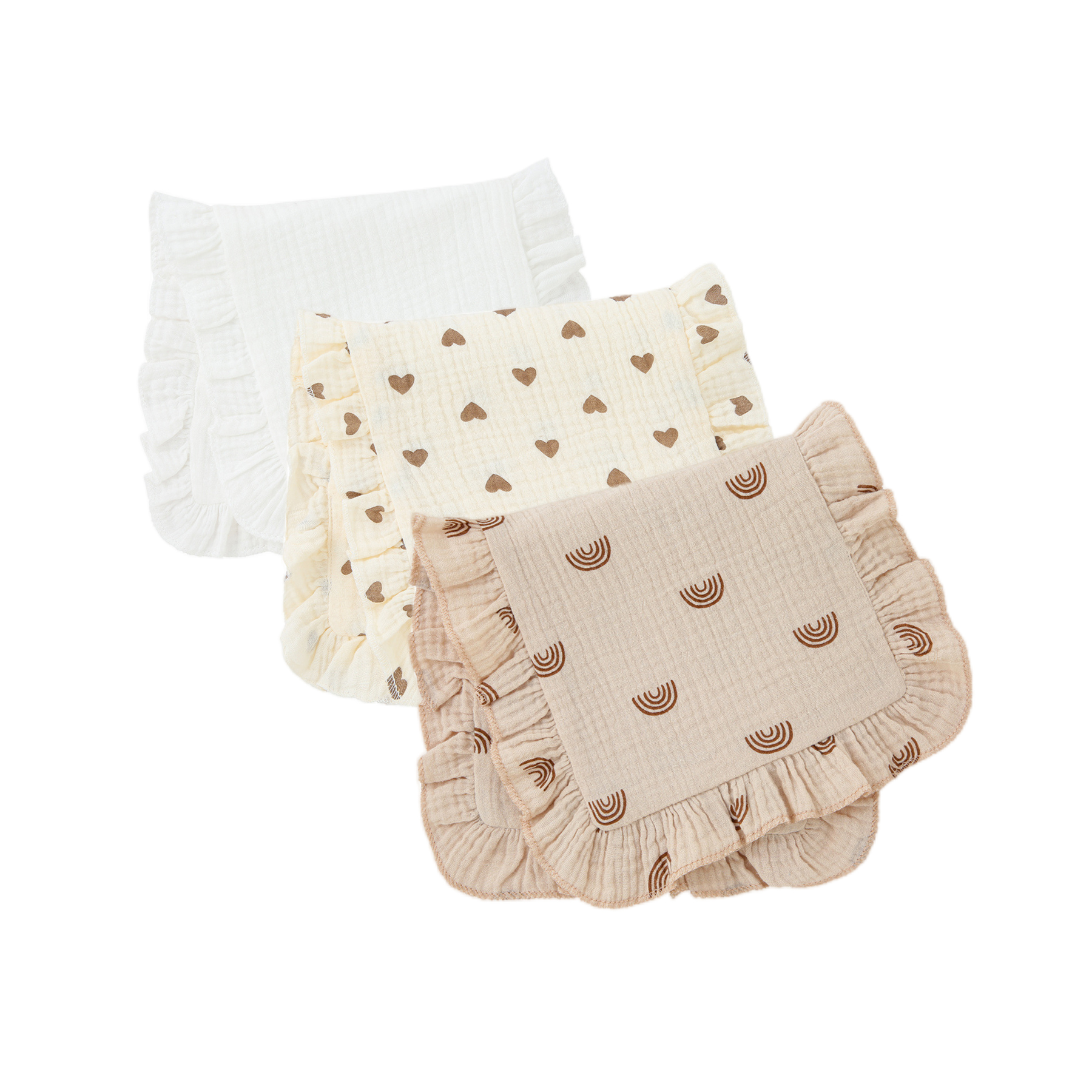3Pcs/Set Solid And Printed Col - đánh giá và giá Shoulder Pad Set In