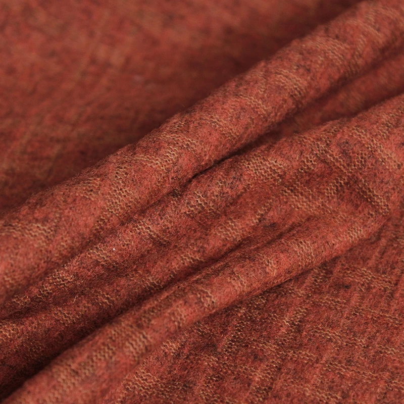 Redraspberry Japanese Plaid Kn - đánh giá và giá Sewing Tweed Fabric