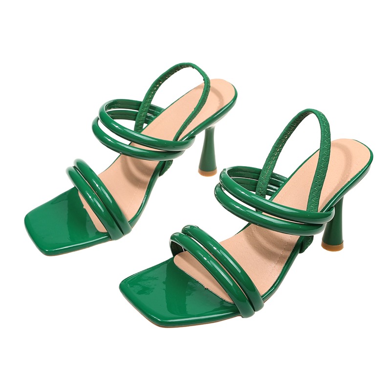 Frenchstyle squaretoe opentoe  - đánh giá và giá Elastic Waistband Roll