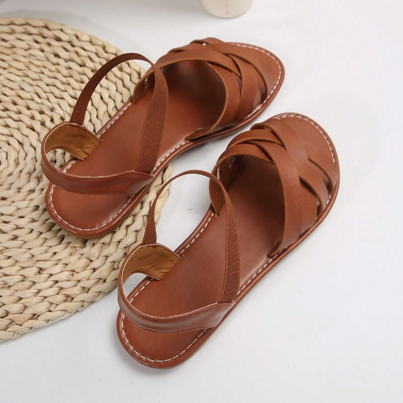Women's Beach Glamour Sandals  - đánh giá và giá Elastic Waistband Roll