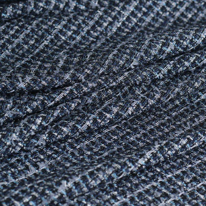 Red raspberry 550g Deep blue g - đánh giá và giá Sewing Tweed Fabric