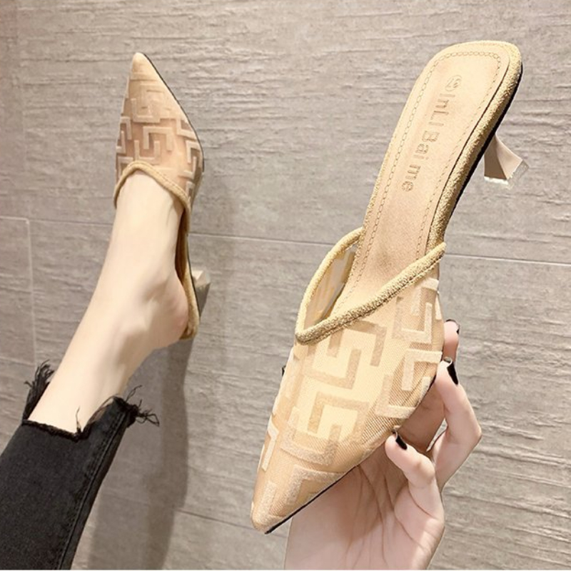 Women Mesh High Heels Temperam - đánh giá và giá Sewing Net