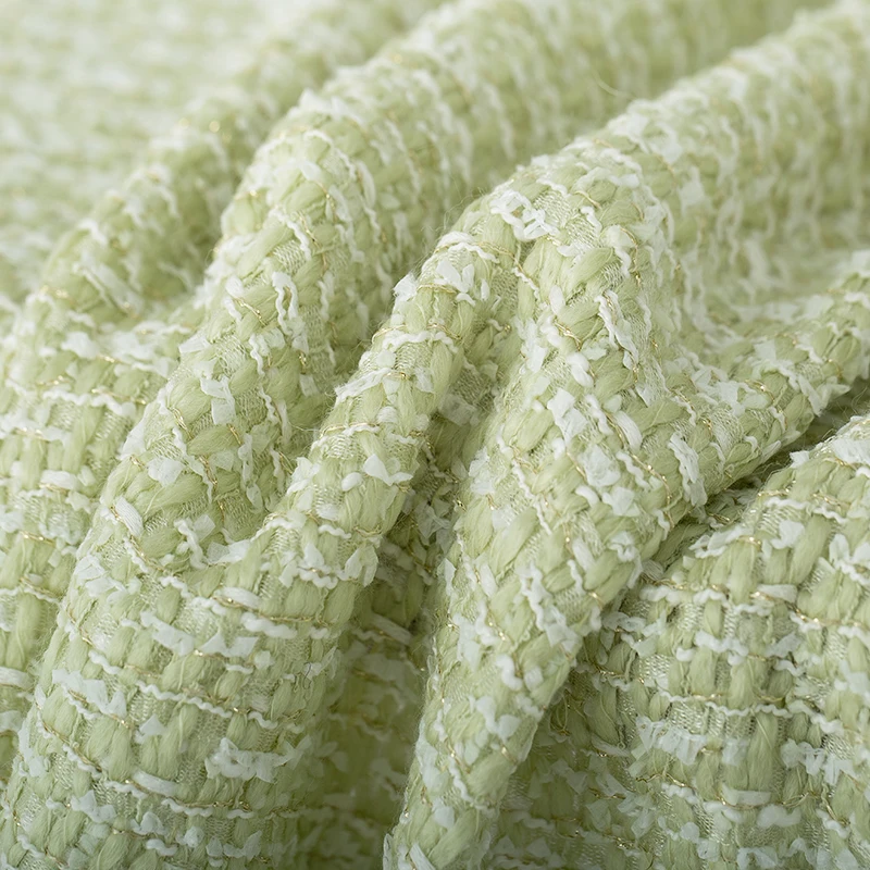 Redraspberry Italy Light Green - đánh giá và giá Sewing Tweed Fabric