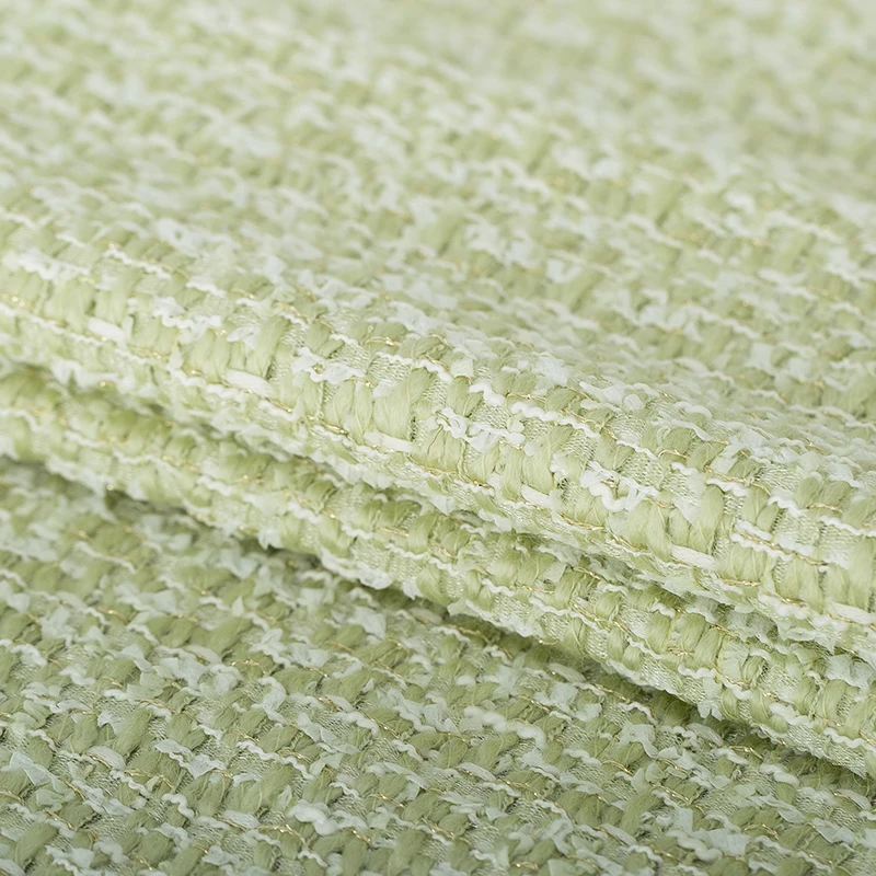 Redraspberry Italy Light Green - đánh giá và giá Sewing Tweed Fabric