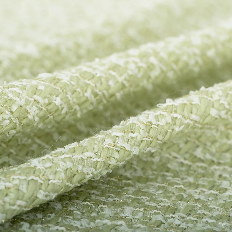 Redraspberry Italy Light Green - đánh giá và giá Sewing Tweed Fabric