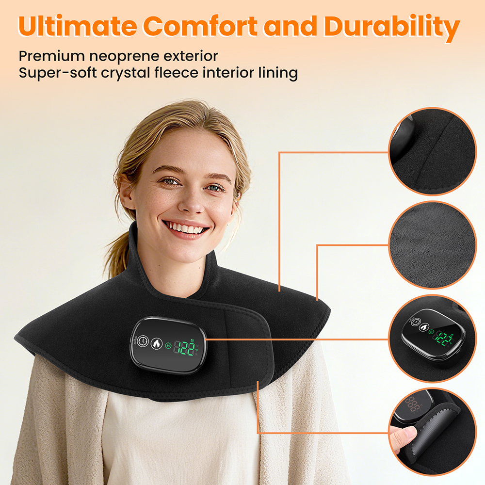 Wireless Heating Pad And Neck  - đánh giá và giá Shoulder Pad Set In