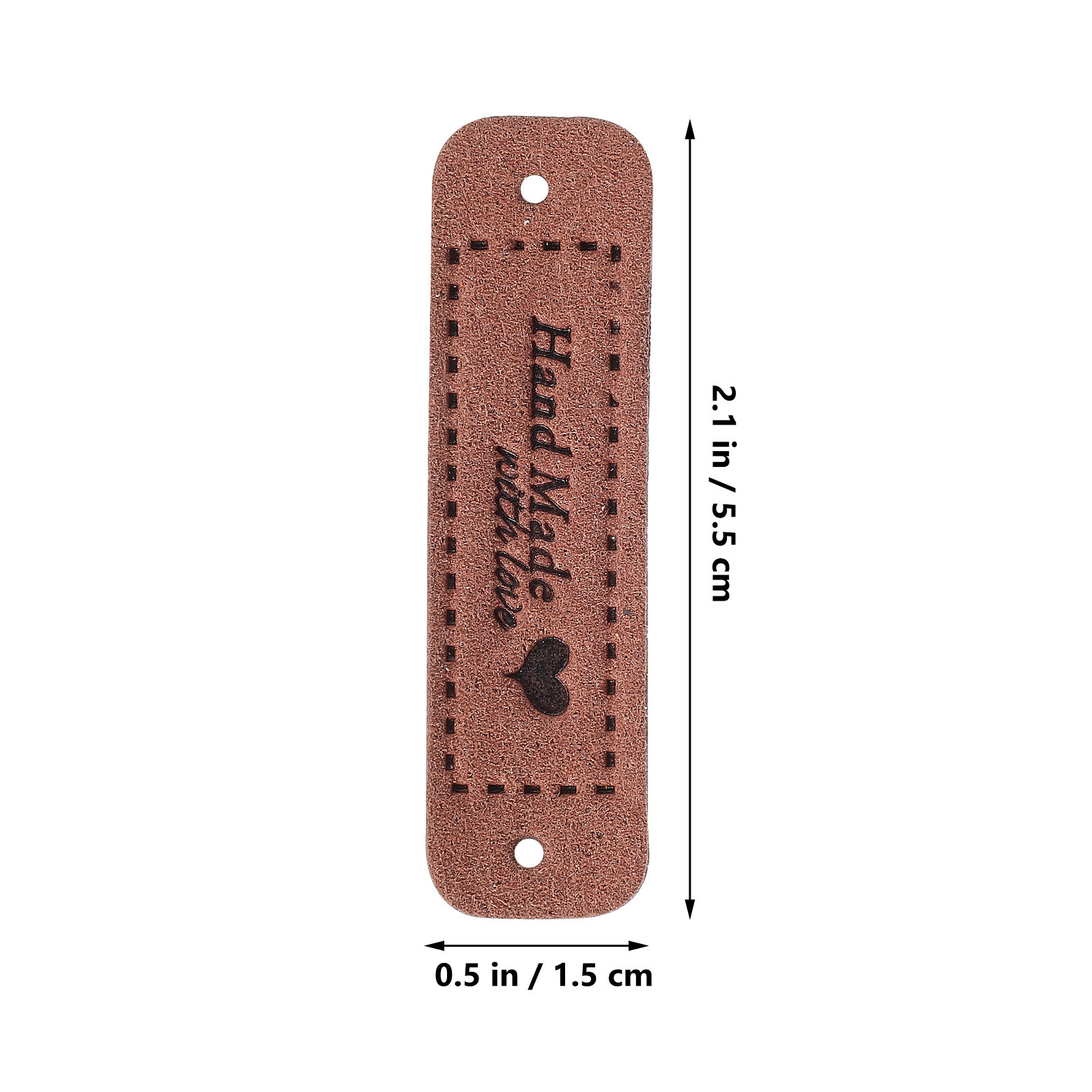 60Pcs Handmade Labels Embossed - đánh giá và giá Sewing Label