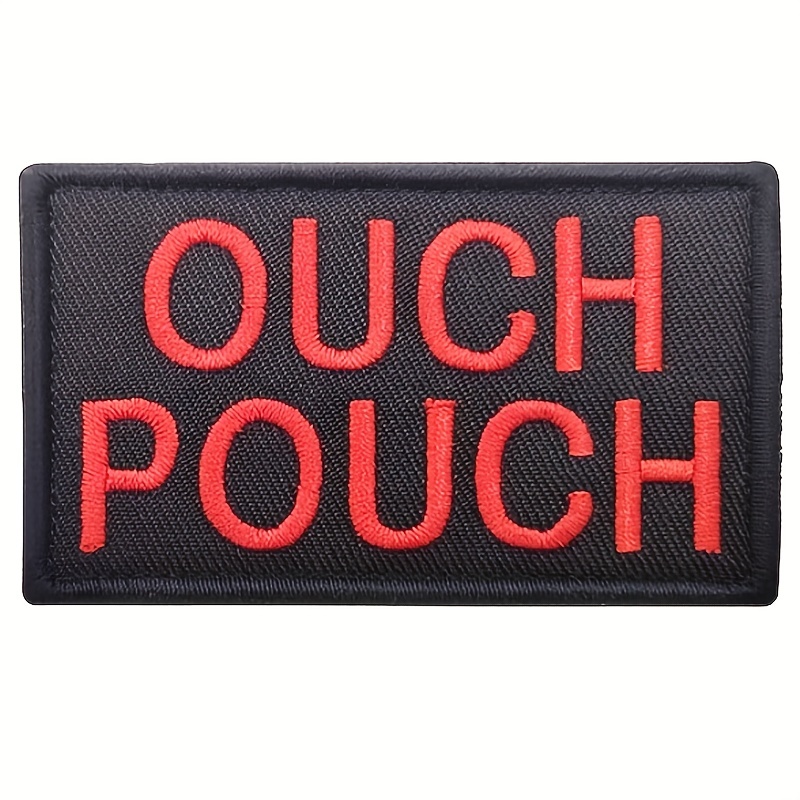 Ouch Pouch Embroidered Patch – - đánh giá và giá Velcro Sew On