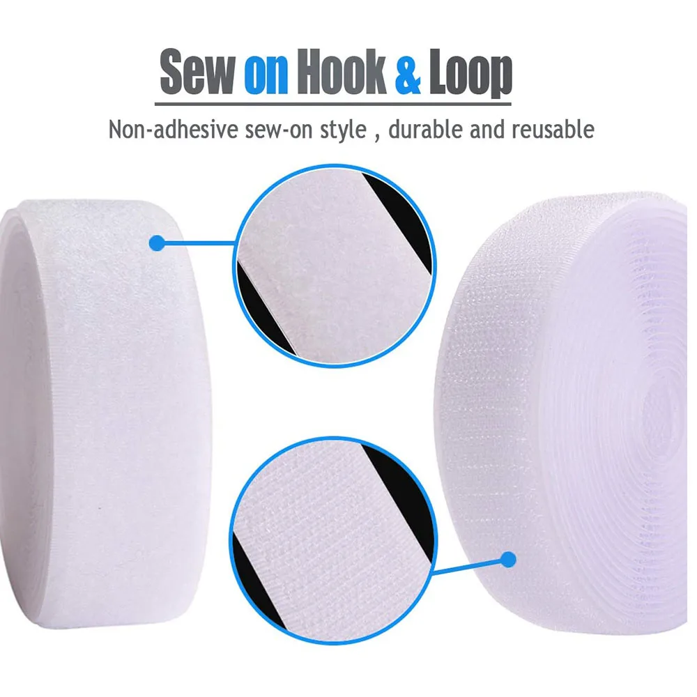 5Meter Sew on Hook And Loop Ta - đánh giá và giá Velcro Sew On
