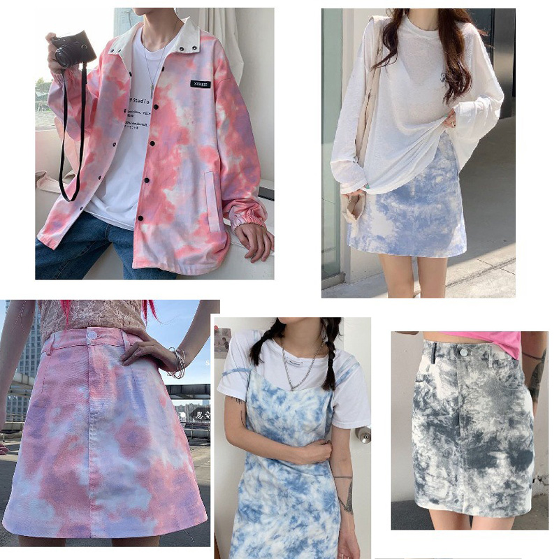 100*150cm Color Tie Dye Washed - đánh giá và giá Sewing Tie Dye