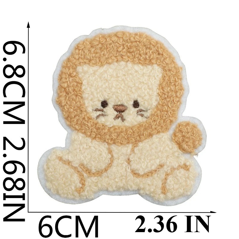 Plush Bear Embroidery Cloth St - đánh giá và giá Sewing Label