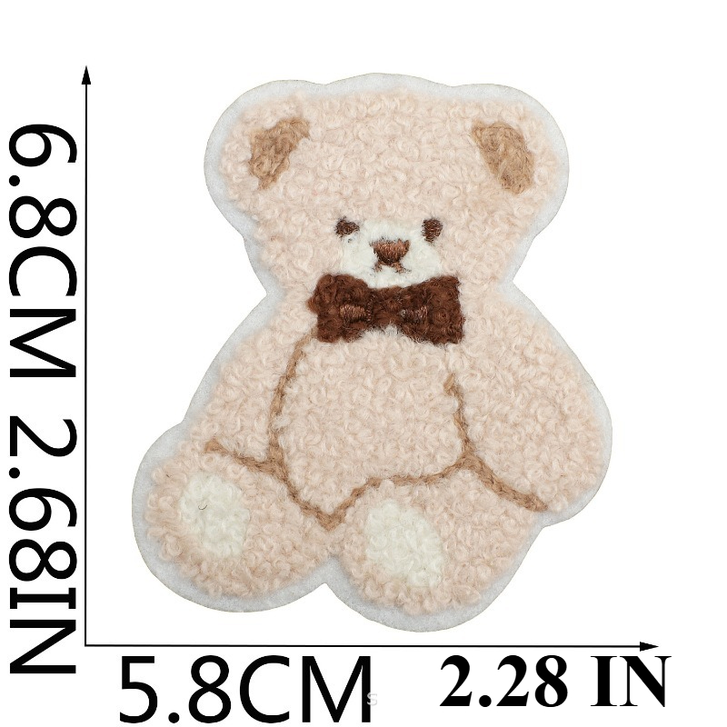 Plush Bear Embroidery Cloth St - đánh giá và giá Sewing Label