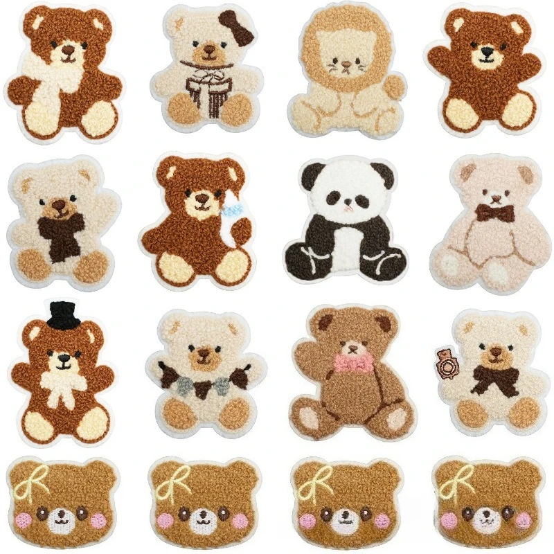 Plush Bear Embroidery Cloth St - đánh giá và giá Sewing Label