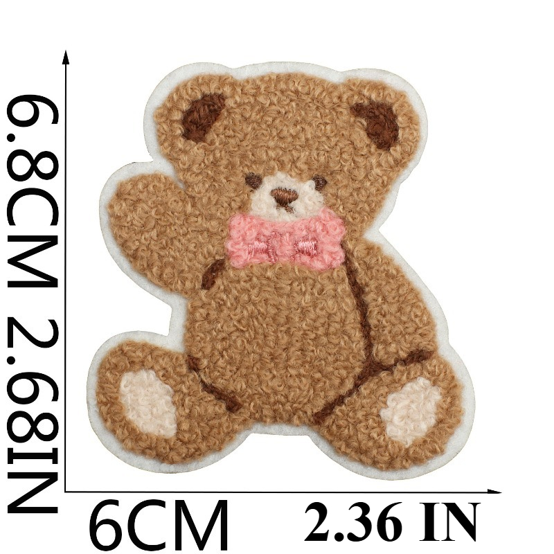 Plush Bear Embroidery Cloth St - đánh giá và giá Sewing Label