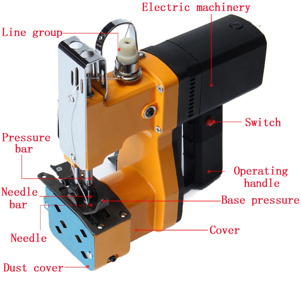 Electric Woven Bag Closing Mac - đánh giá và giá Sewing Machine For Textile