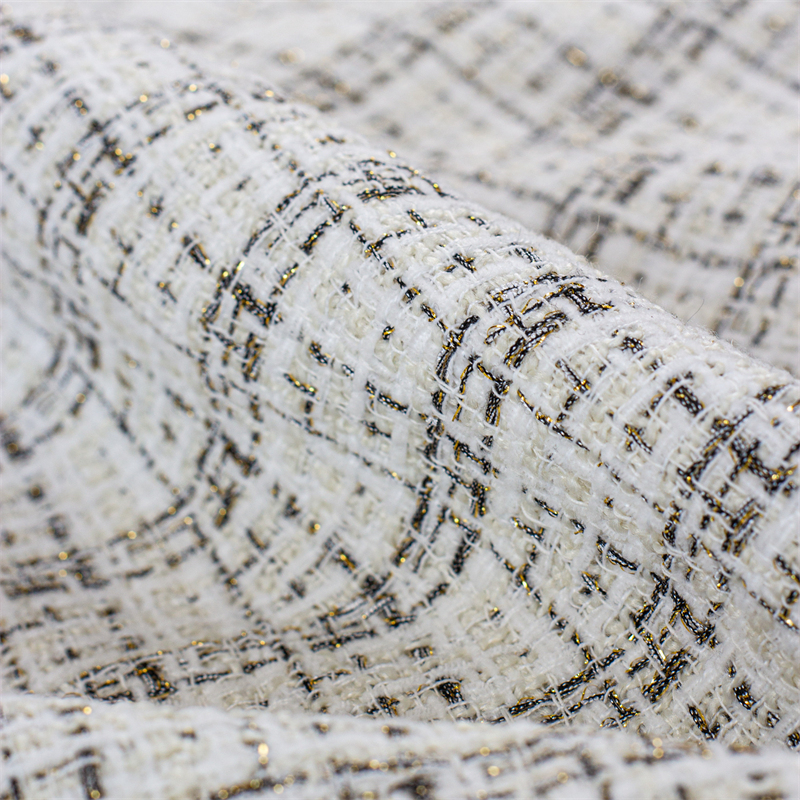New Tweed Woolen Fabric Autumn - đánh giá và giá Sewing Tweed Fabric