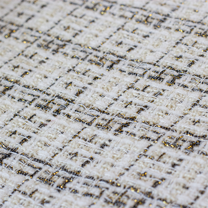 New Tweed Woolen Fabric Autumn - đánh giá và giá Sewing Tweed Fabric