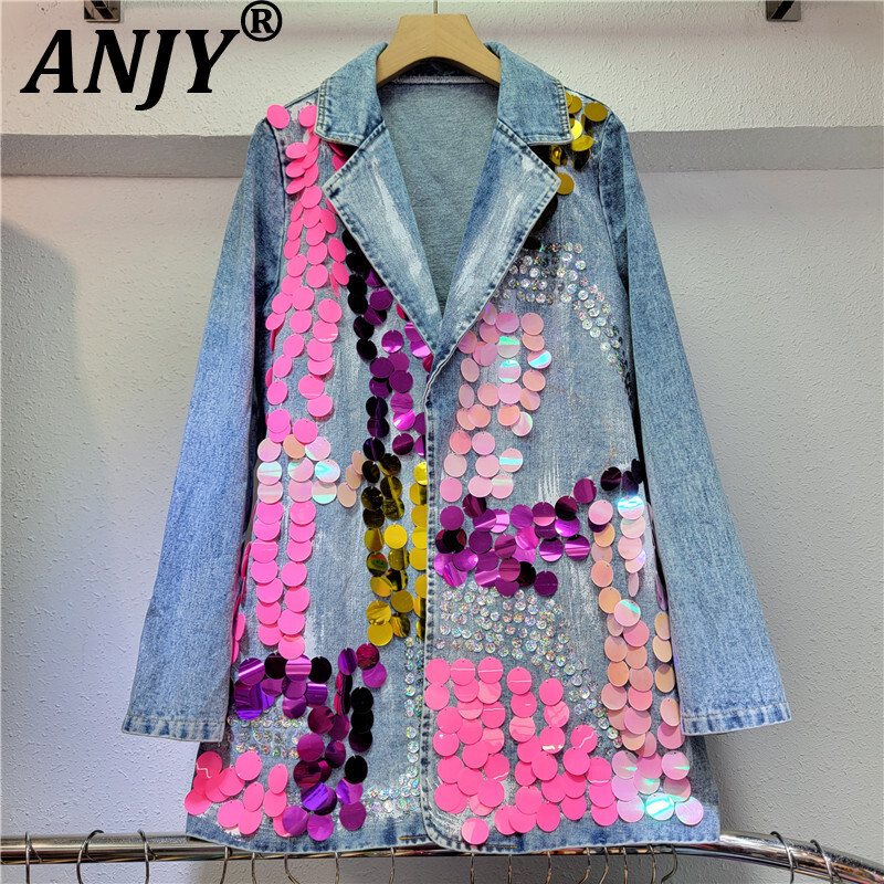 ANJY Autumn New Women Ins Tren - đánh giá và giá Sewing Jackets