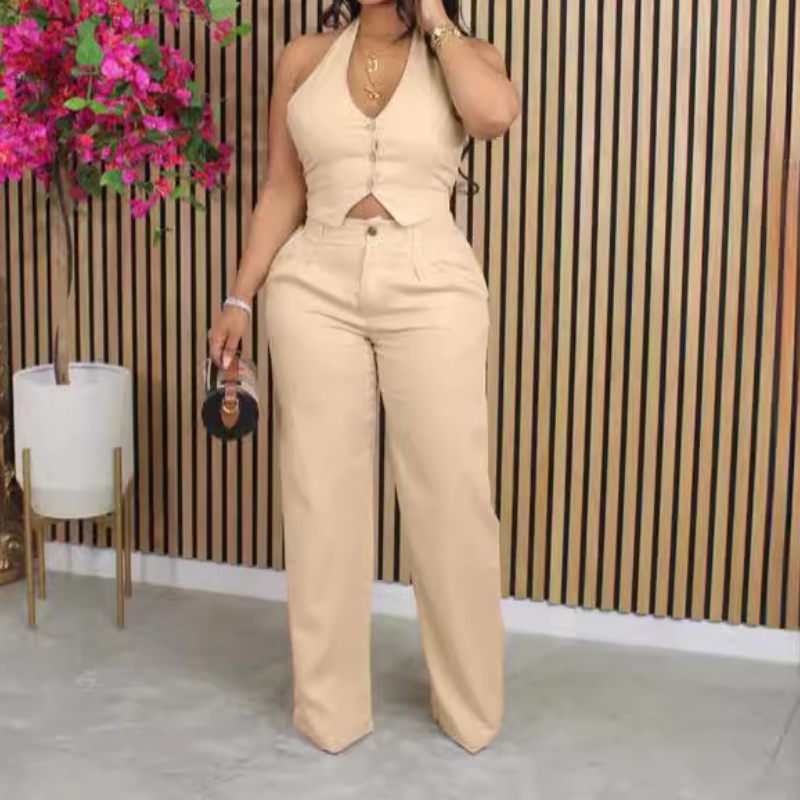 Women Elegant Two Piece Set Da - đánh giá và giá Sewing Vest