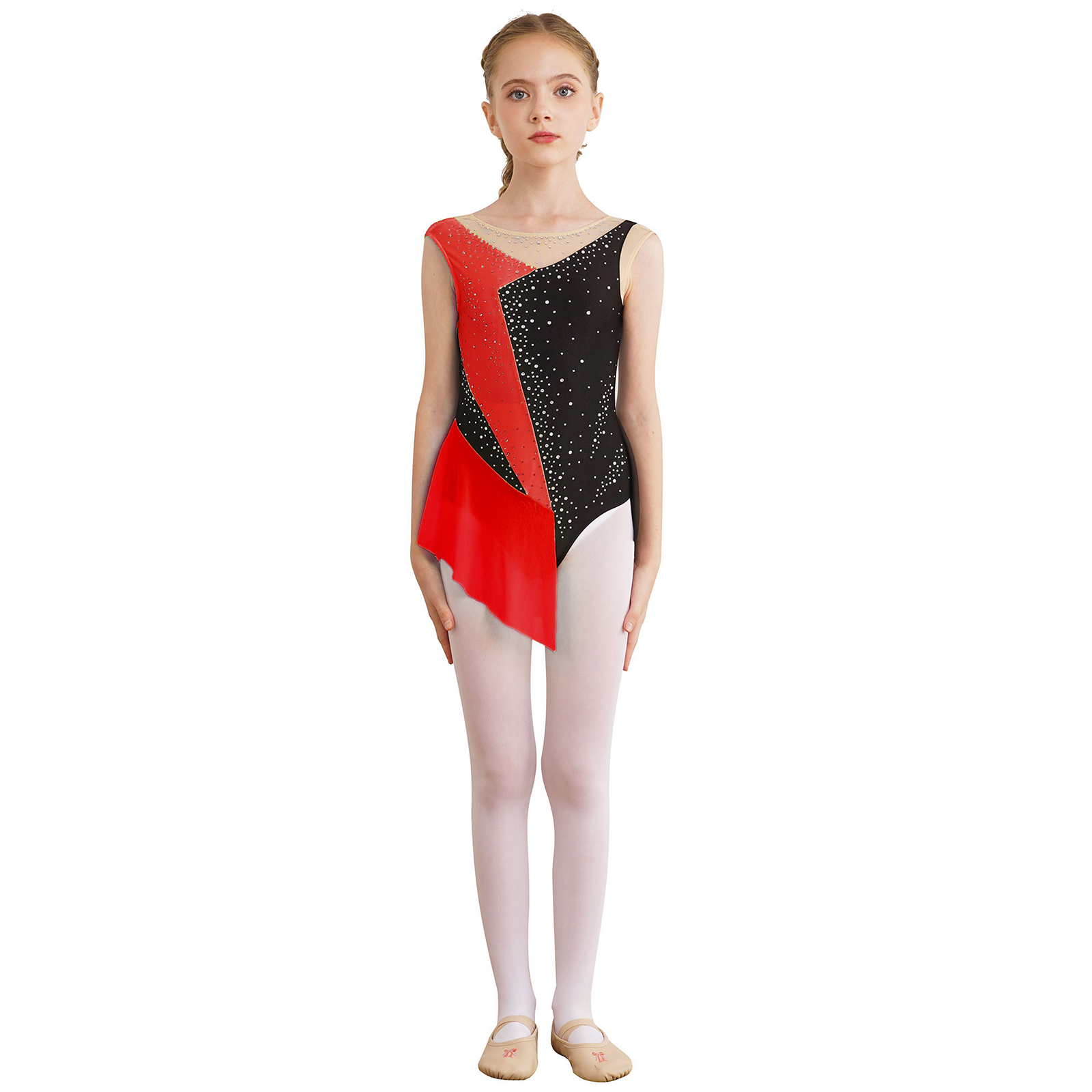 Kids Girls Sparkling Mesh Lyri - đánh giá và giá Sewing Vest