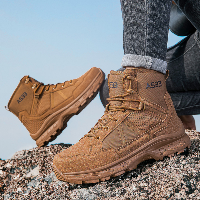 Men's Military Tactical Boots  - đánh giá và giá Sewing Net