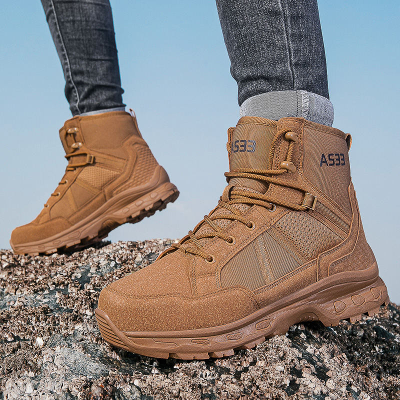 Men's Military Tactical Boots  - đánh giá và giá Sewing Net