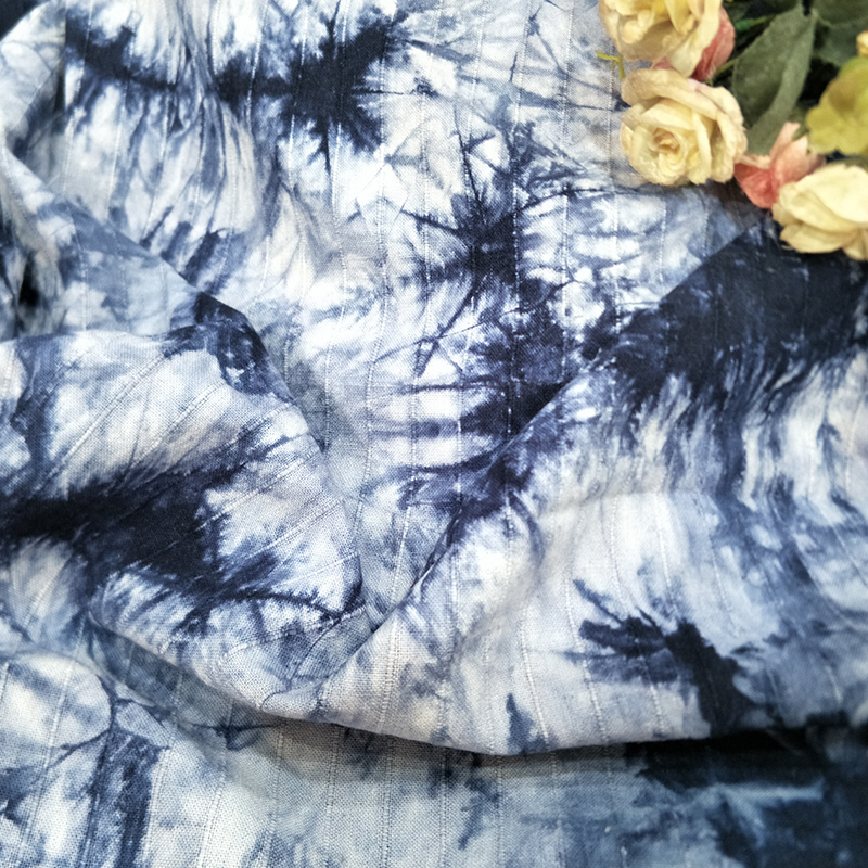 Linen Cotton Tie Dye Fabric fo - đánh giá và giá Sewing Tie Dye