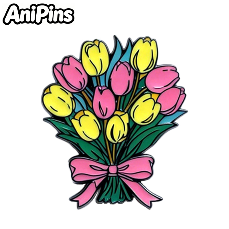 AniPins Bouquet Flowers Strawb - đánh giá và giá Sewing Label