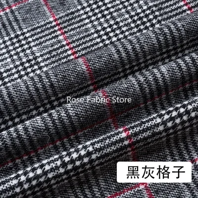 1 Meter Classic Woolen Houndst - đánh giá và giá Sewing Tweed Fabric