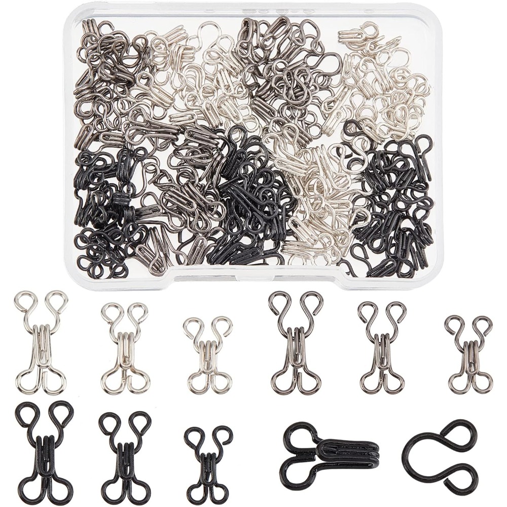 90 Sets 3 Sizes Sewing Hooks a - đánh giá và giá Sewing Jackets