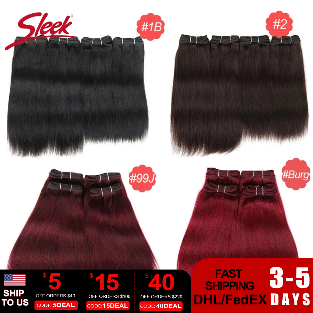 Sleek Brazilian Straight Hair  - đánh giá và giá Sewing Lab