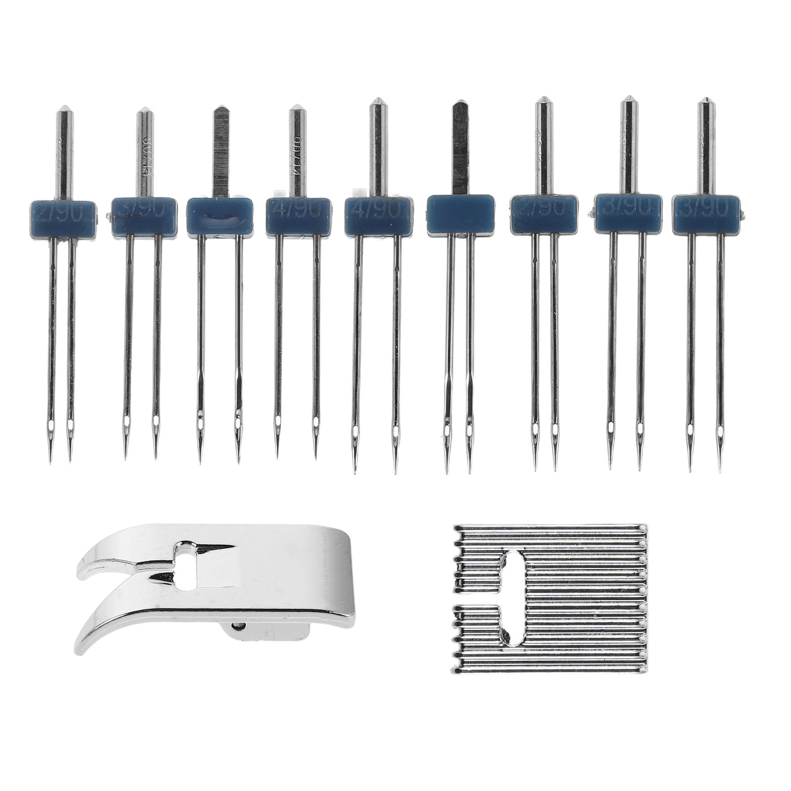1Set Household Sewing Threader - đánh giá và giá Twin Needle Stretch