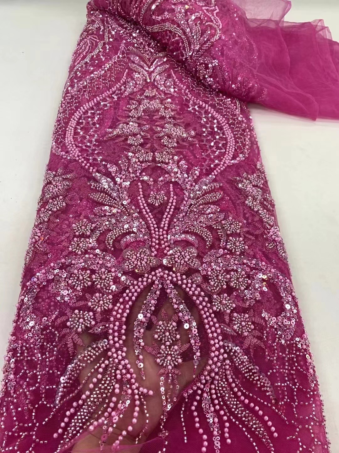 African Sequins Lace Fabric Hi - đánh giá và giá Sewing Net